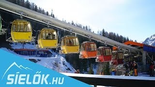 Heiligenblut  Fleissalm Tunnelbahn  Síelőkhu [upl. by Normandy41]