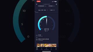 Airtel Airfiber Speed Test More tha 100 Mbps No Frequent Drops airtel airtelairfiber airtel5g [upl. by Akcirderf]