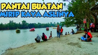 Wisata pantai buatan  Wana griya parung Bogor [upl. by Nicholl]