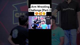 Check pinned comment for Part1 Ritik sir 😍🥰Arm Wrestling Challenge💪 Part2 shorts ytshorts [upl. by Gisele]