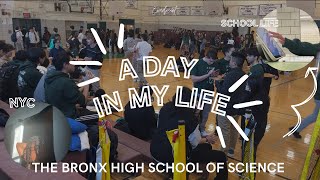 A day in my life at the Bronx High School of Science  nyc high school vlogs [upl. by Aimo]