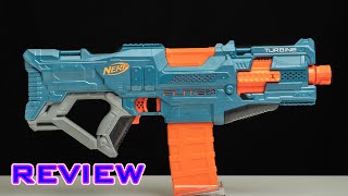 REVIEW Nerf Elite 20 Turbine CS18  The New Rapidstrike [upl. by Nnylsoj]