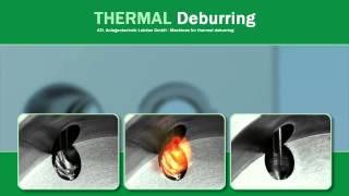 Thermal Deburring  ATL No1 in TEM  Made in Germany [upl. by Streeto302]