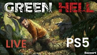 Green hell PS5 Gameplay  Green hell PS5 LIVE STREAM [upl. by Elocal]