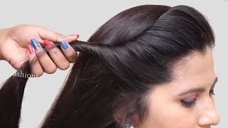 quick amp most beautiful hairstyles for long hair girls  simple hairstyles  new juda [upl. by Llyrrad]