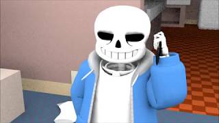 Sans and the Soup Store  Undertale 3D Animation [upl. by Odab]