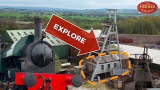 Walkaround Foxfield Colliery [upl. by Ettesyl163]