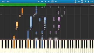 Genesis  Suppers Ready Piano Tutorial  Synthesia FULL song [upl. by Shelley]