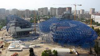 Heydar Aliyev Center Construction TimeLapse [upl. by Eentruoc581]