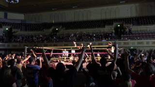 NXT Crowd In Sacramento Singing Bobby Roodes Theme quotGloriousquot Oct 27 2016 [upl. by Aehsa]