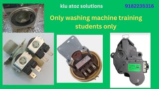 washing machine repair practice klu atoz solutions [upl. by Saiasi316]