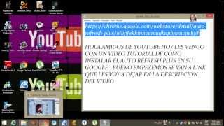 Como instalar auto refresh Plus 2014 [upl. by Huang663]