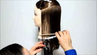 Tutorial taglio capelli donna  Taglio lungo ad una lunghezza [upl. by Dazraf394]