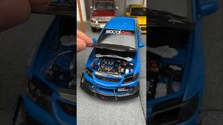 118 Mitsubishi Lancer Evo IX modified blue  Super A [upl. by Itsur]