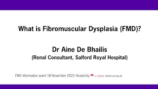 What is Fibromuscular Dysplasia FMD [upl. by Satsok]