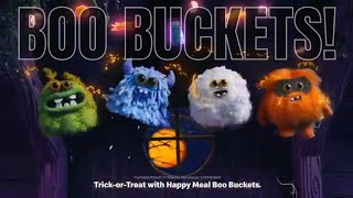 Boo Buckets Commercial McDonalds happymealtoys 2024 halloween [upl. by Dnomed710]