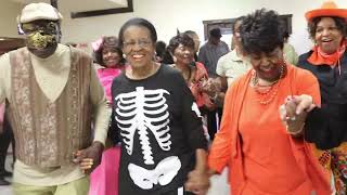 DMV Seniors Hand Dancers Halloween Party Highlights 103124 [upl. by Drud]