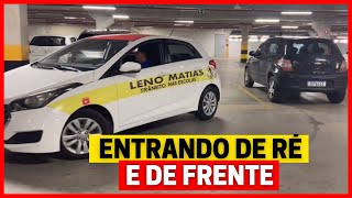 COMO ESTACIONAR EM VAGA DE MERCADO DE FRENTE E DE RÉ [upl. by Debo]