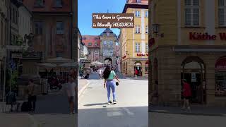 Heavenly town in Germany 🇩🇪 it’s Bamberg europe travelvlog germany [upl. by Jermaine97]