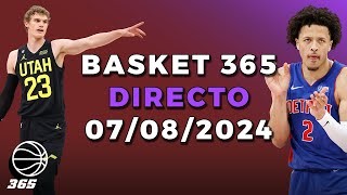 Directo 7 de Agosto de 2024  BASKET 365 [upl. by Oad794]