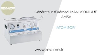 Utilisation du générateur dAérosol Atomisor MANOSONIQUE AMSA⚕️  realmefr [upl. by Zoba928]