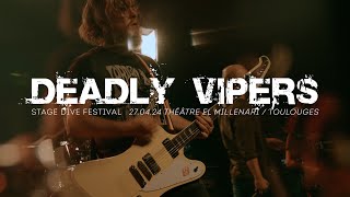 DEADLY VIPERS  stage dive festival 2024 [upl. by Ayikaz]