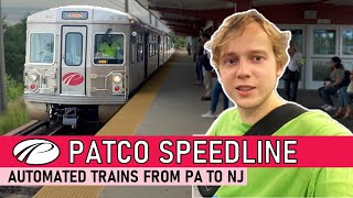 PATCO Speedline Americas Oldest Automated Trains [upl. by Jesh]