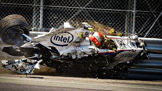 20 Worst F1 Crashes EVER [upl. by Ul961]