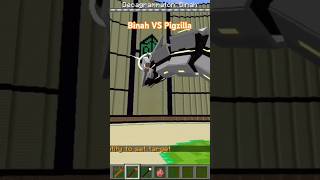 Binah VS Pigzilla minecraft batalhadosamigos minecraftmeme minecraftpe batalha minecraft [upl. by Evelina]