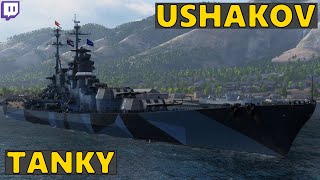 Ushakov  Super Kremlin  World of Warships [upl. by Feldman]