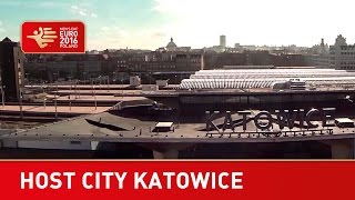 Host city Katowice  EHF EURO 2016 [upl. by Anitnamaid]