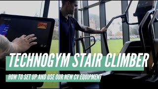 HOWTO Technogym Stair Climber [upl. by Nolana]