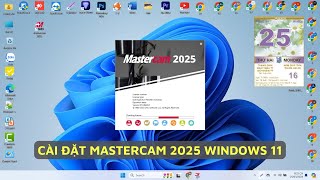 Cài đặt Mastercam 2025  Install Mastercam 2025 [upl. by Humphrey]