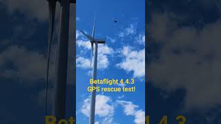 Betaflight GPS rescue with Foxeer M10Q 180 [upl. by Yattirb648]