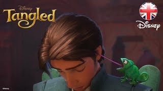 TANGLED  Pascal Funny Moment  Tangled Film Clip  Official Disney UK [upl. by Leilani591]