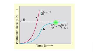 NEET 2024 Diagram based MCQ  Exponential vs Logistic Growth  Organisms amp Populations [upl. by Daraj]