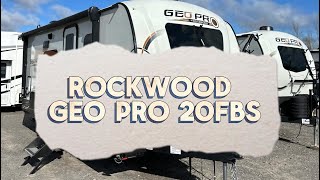 2024 Rockwood Geo Pro 20FBS  Video Walkthrough by Caleb at Meyers RV [upl. by Enimaj955]