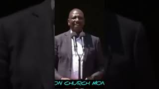 President William RUTO defending himself on the money that he usually donates to churches [upl. by Neelia]