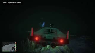 GTA 5 Online Ocelot Stromberg Customization amp Gameplay Underwater Car [upl. by Artapoelc]