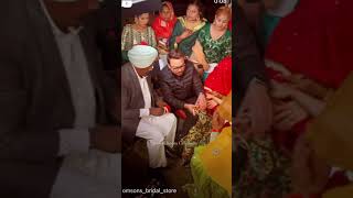 Afsana Khan choora ceremony omsonsbridalstore chura bridal sikhweddings [upl. by Herve810]