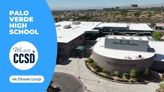 Palo Verde High School  4k Drone Loop [upl. by Aikam]