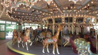 Dentzel Carousel 2017  Glen Echo Park Glen Echo MD [upl. by Nywroc]