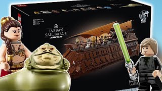 LEGO Star Wars UCS Jabbas Sail Barge LEAKED [upl. by Adnovaj]