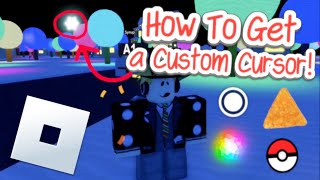 How to Get a Custom Cursor on Roblox 2024 [upl. by Ahsitnauq]