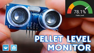 Pellet Level Monitor for Home Assistant with HCSR04 and ESP8266 [upl. by Ahsoek]