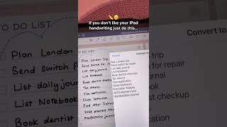 neat iPad handwriting ✍️ goodnotes tip  digital planner [upl. by Frager]