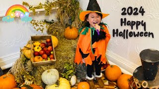 Haru 4Years 2months old l 2024 Halloween丨ハルちゃん4歳2か月丨2024 ハロウィーン丨英國兒童萬聖節 兒童萬聖節活動recap [upl. by Opalina916]