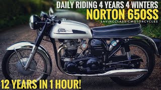 The Journey of a Norton Rider 12 years of Norton Motorcycles iconic 650SS classic motorcycle [upl. by Anikal]