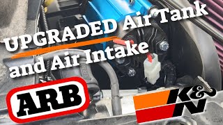 ARB Air Compressor amp KampN Performance Intake Installation  Boost Your Vehicles Power [upl. by Nelle436]