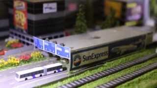 Bensheim Airport  SunExpress  Herpa Airport [upl. by Thorfinn]